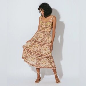 NWT Cleobella Stella Ankle Dress / Geo / Size Medium